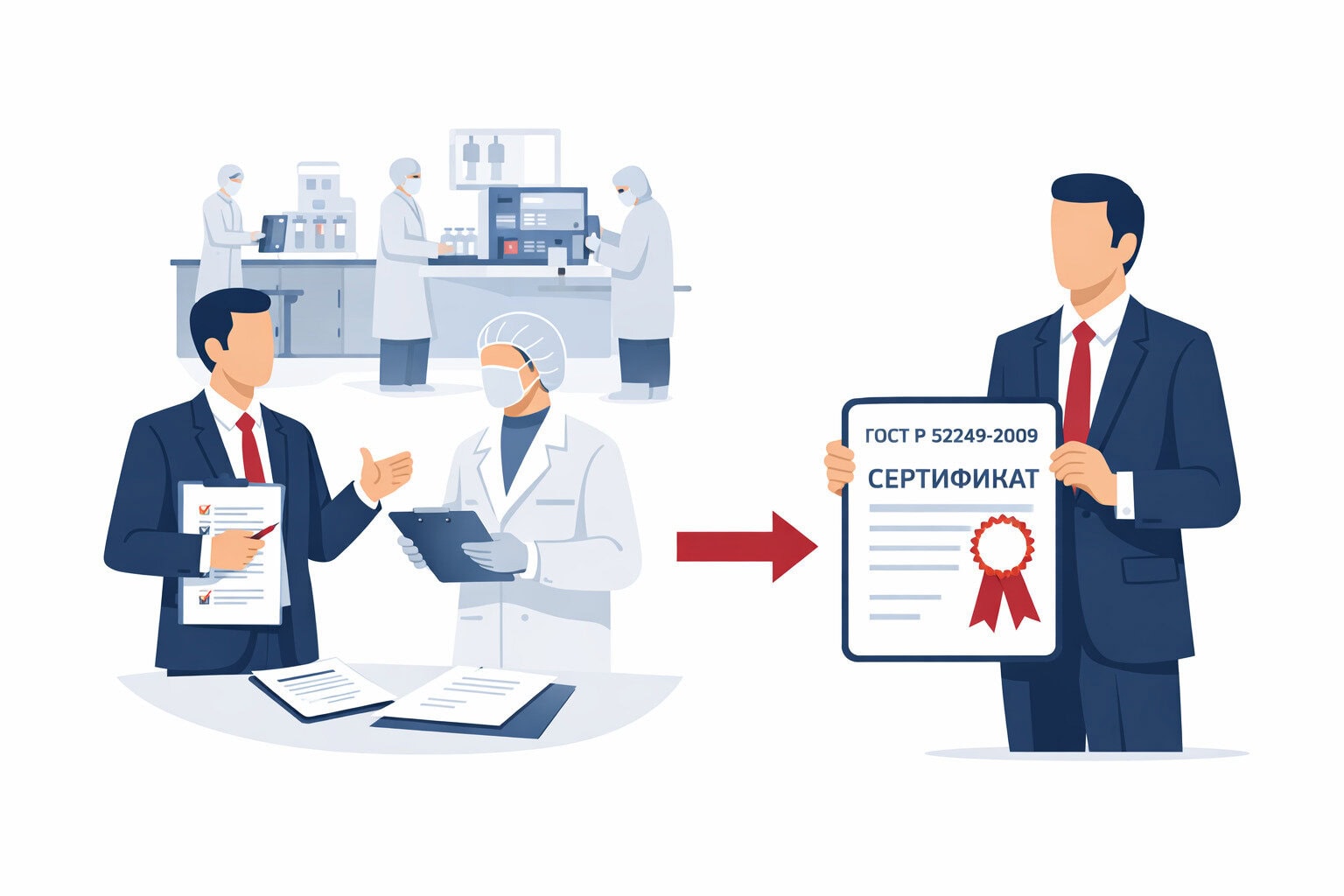 Процедура сертификации ГОСТ Р 52249-2009 в Астрахани
