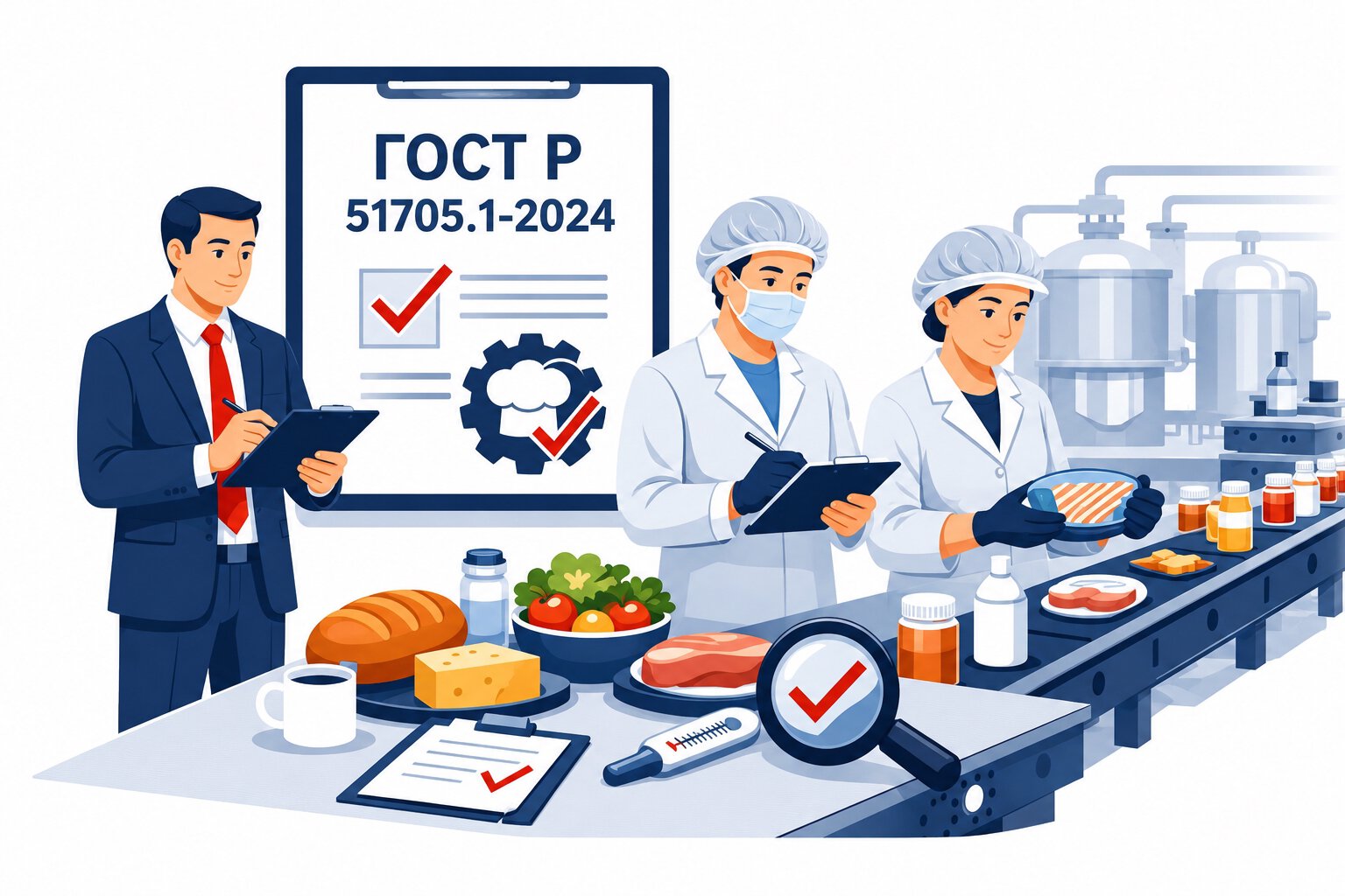 Оформление ГОСТ Р 51705.1 2024 ХАССП в Астрахани