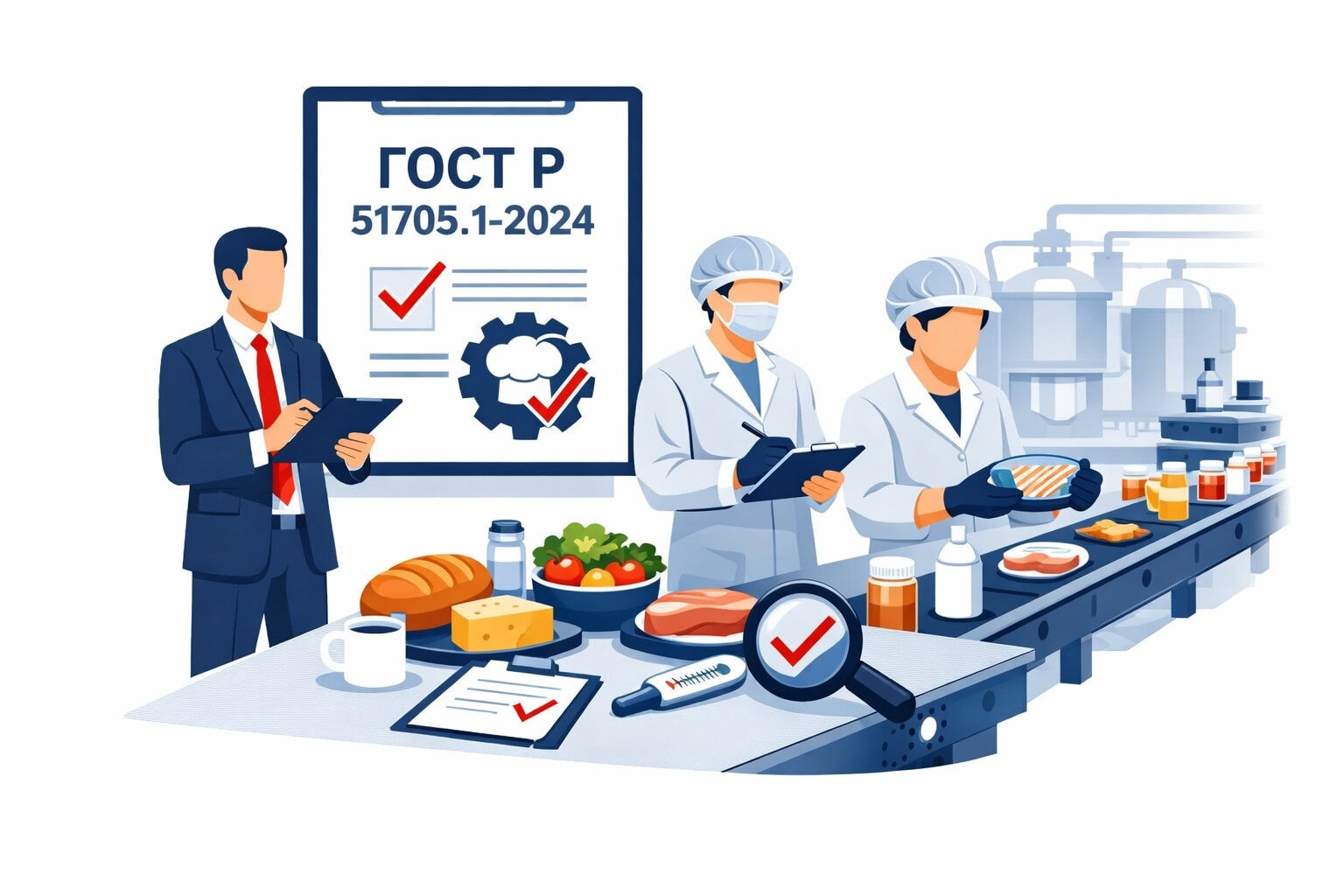 Оформление ГОСТ Р 51705.1 2024 ХАССП в Астрахани